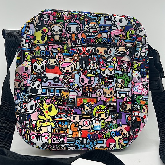 Tokidoki Super Cute Multicolored Crossbody Bag Purse 🌸🌸 - Picture 2 of 6